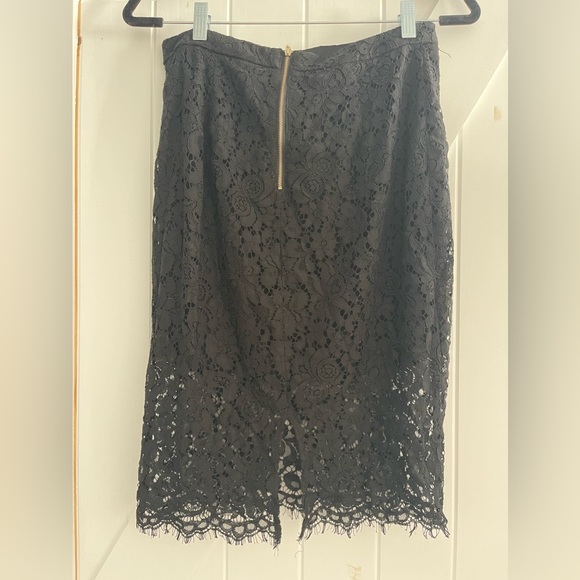 Black Dynamite laced midi skirt - Picture 3 of 5